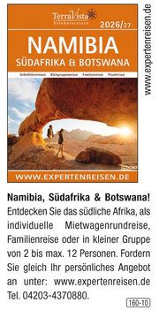 Namibia, Südafrika & Botswana