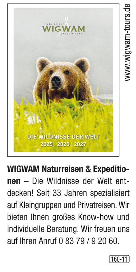 WIGWAM – Die Wildnisse der Welt