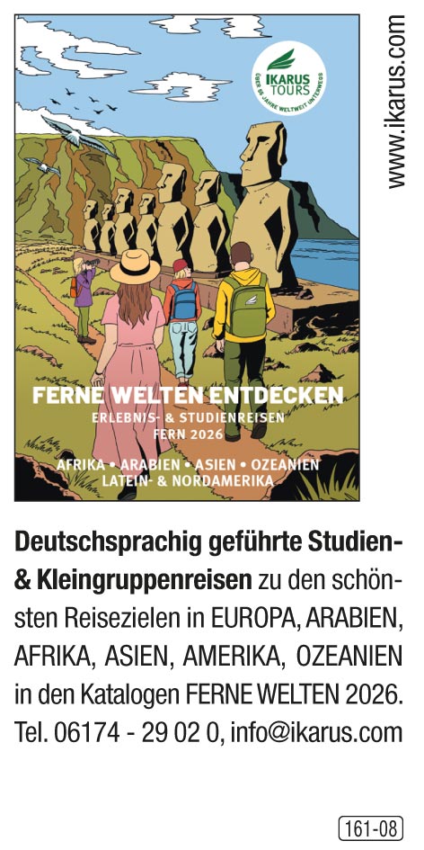 Ikarus Tours – Ferne Welten entdecken – Deutschsprachig geführte Studien- & Kleingruppenreisen