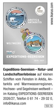 Ikarus Tours – Expeditions-Seereisen – Natur- und Landschaftserlebnisse