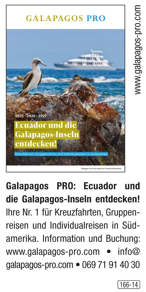 GALAPAGOS PRO – Ecuador und die Galapagos-Inseln entdecken