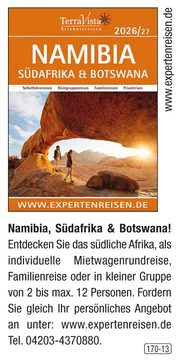 Namibia, Südafrika & Botswana