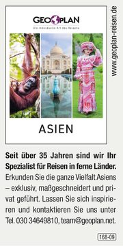 Geoplan Privatreisen – Asien