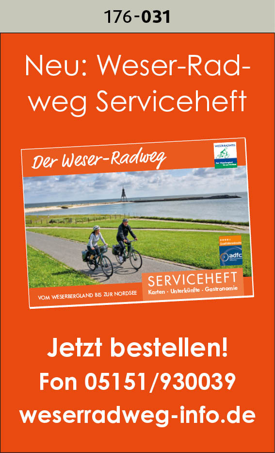Weser-Radweg – Serviceheft