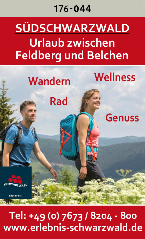 Südschwarzwald – Urlaub zwischen Feldberg & Belchen