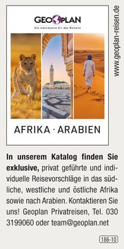 Geoplan Privatreisen nach Afrika und Arabien
